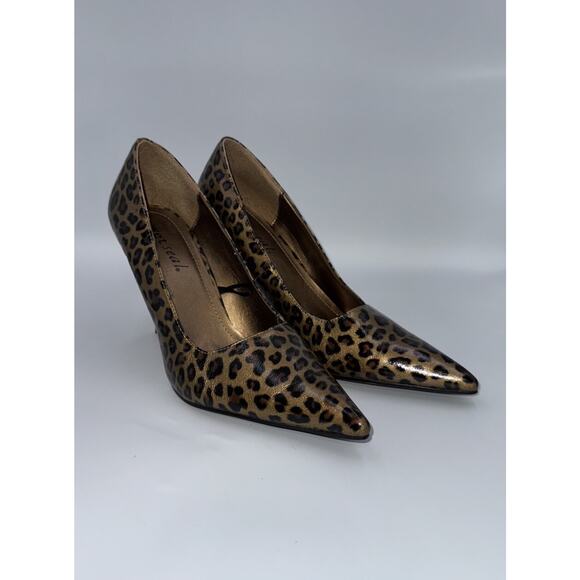 Wet Seal Leopard Print‎ 4” Heels Size 10 - Picture 1 of 12